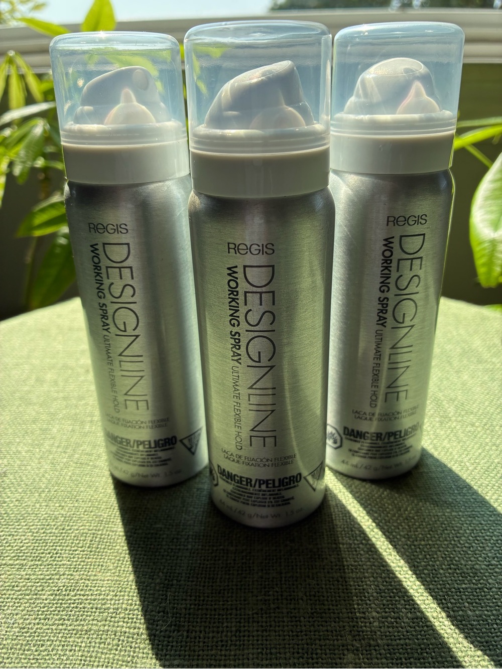 Regis DESIGNLINE Working Spray Ultimate Flexible Hold – 1.5 oz | New